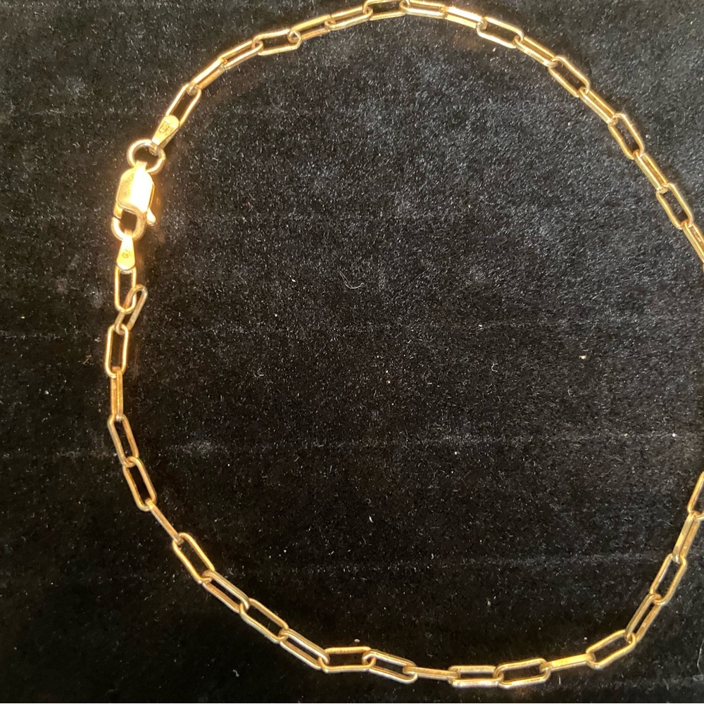 Elegant Gold Chain ankle bracelet